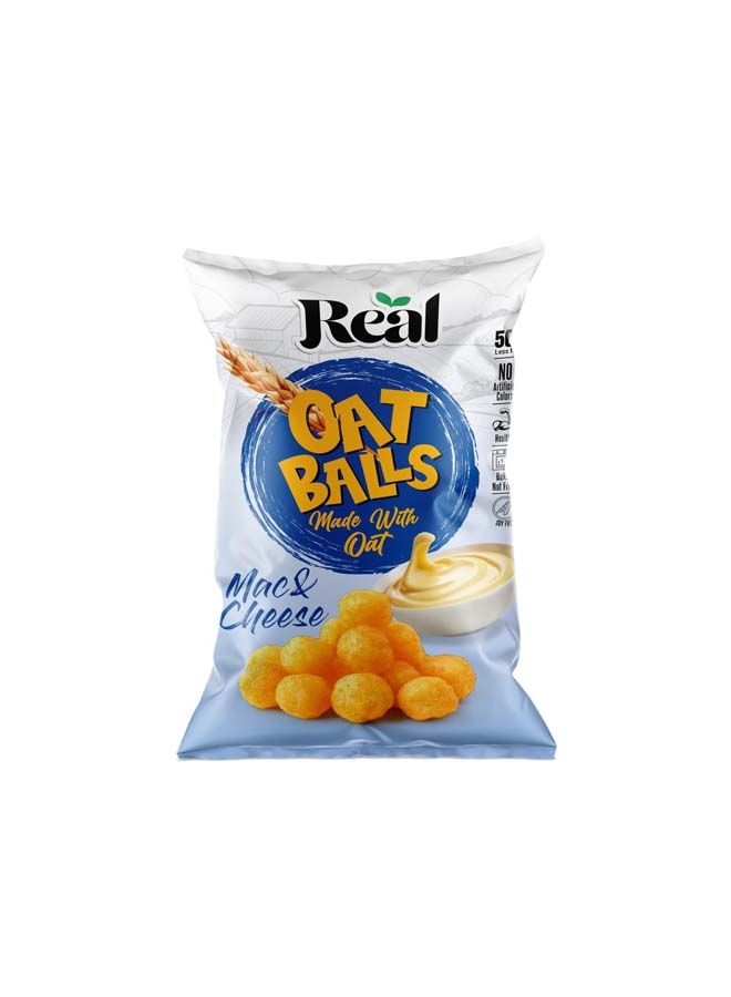 Real Nutrition Oat Balls Mac & Cheese 50 grams (Pack of 3) - Image 2