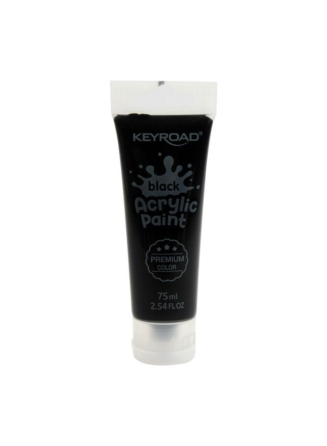 Keyroad Acrylic Paint 75 ml Black