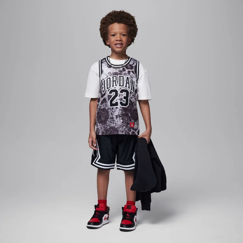 Jordan Grey Kids' 23 Printed Jersey  | Best Price UAE