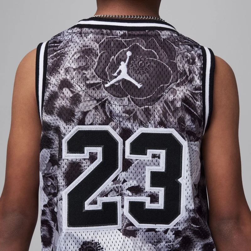Jordan Grey Kids' 23 Printed Jersey  | Best Price UAE
