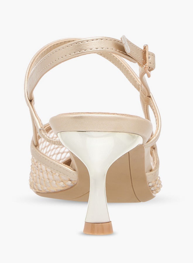 فلورا بيلا من شو إكسبرس حذاء مدبب مزين بإبزيم وكعب ستيليتو - Image 5