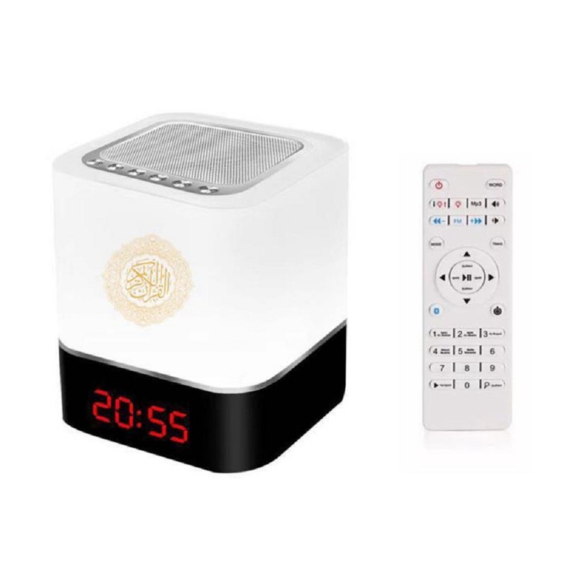 ACHAS Quran Portable Bluetooth Touch Lamp Speaker Multicolour - Image 1