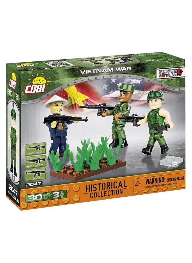 COBI Historical Collection Vietnam War Figuresjungle Camouflage  - Image 3