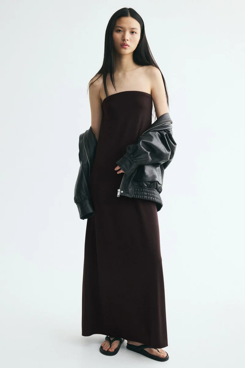 Bandeau maxi dress