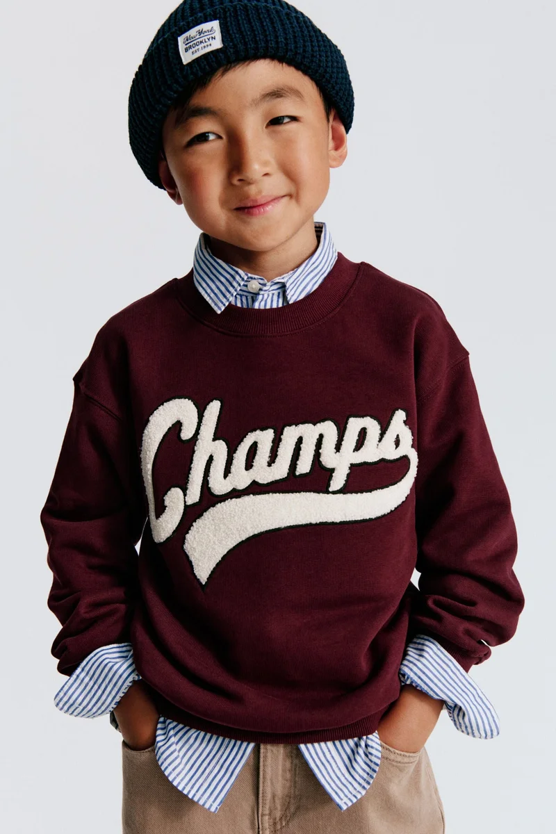 H&M Motif-detail sweatshirt