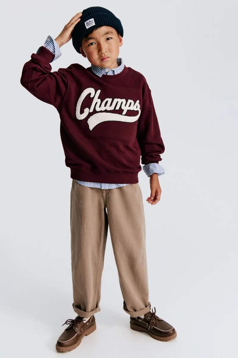 H&M Motif-detail sweatshirt