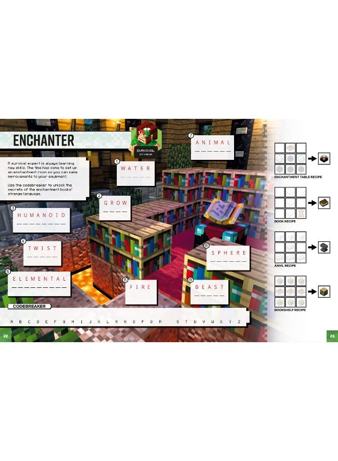Minecraft Survival Sticker Book: An Official Minecraft Book from Mojang - Image 2