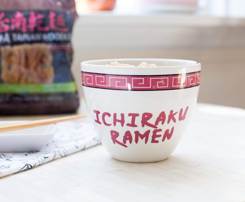 JUST FUNKY Naruto "Ichiraku Ramen Japanese Ceramic Dish Set | 16-Ounce Ramen Bowl and Chopsticks Set - Image 4