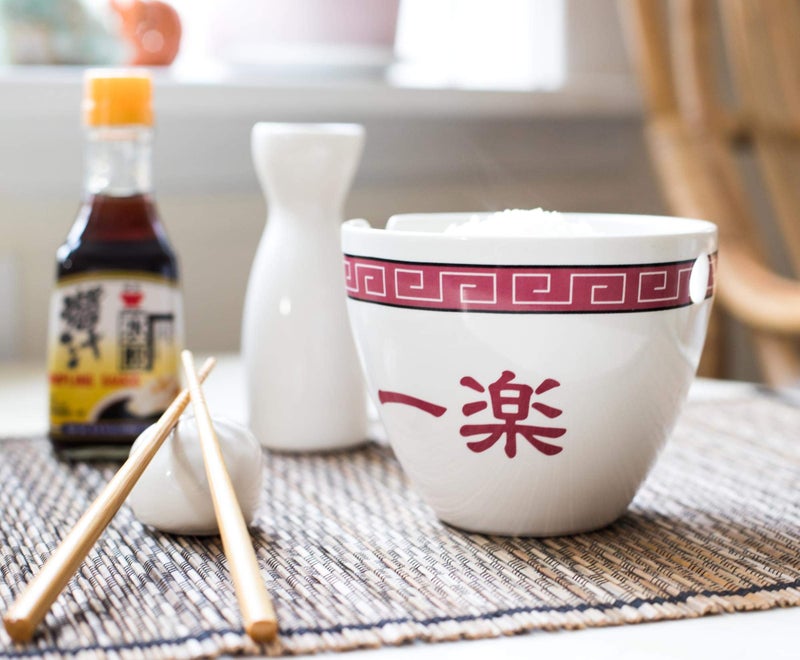 JUST FUNKY Naruto "Ichiraku Ramen Japanese Ceramic Dish Set | 16-Ounce Ramen Bowl and Chopsticks Set - Image 5