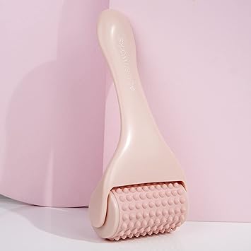 Brushworks بروشوركس رولر تدليك الجسم الوردي مقاس واحد - Image 2