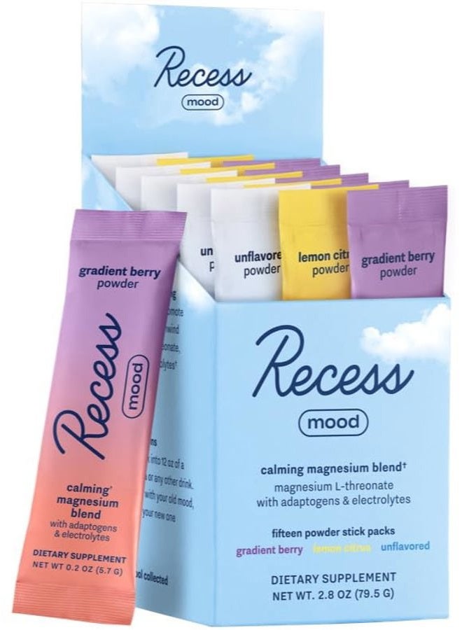 RECESS Mood Drink Mix Powder | Sampler Pack | 15ct Box - Image 1