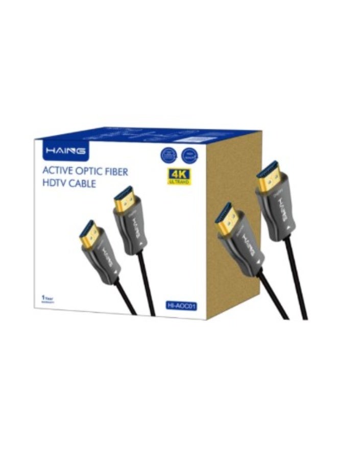 Haing High Speed Fiber HDTV HDMI Cable 10M HI-AOC01 - Image 1