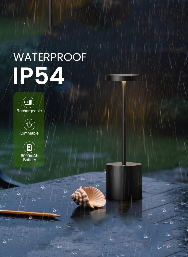 WEMART Night Light, Portable LED Dedside Lamp,Fast-Rechargeable Wireless Bedroom Lamp, Sleep Lamp, 3 Color Temperatures, Can Be Adjusted According To Sleep Conditions, Suitable For Bedroom Office - Image 2