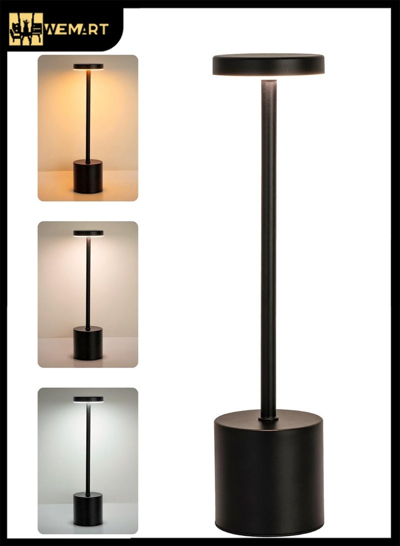 WEMART Night Light, Portable LED Dedside Lamp,Fast-Rechargeable Wireless Bedroom Lamp, Sleep Lamp, 3 Color Temperatures, Can Be Adjusted According To Sleep Conditions, Suitable For Bedroom Office - Image 1