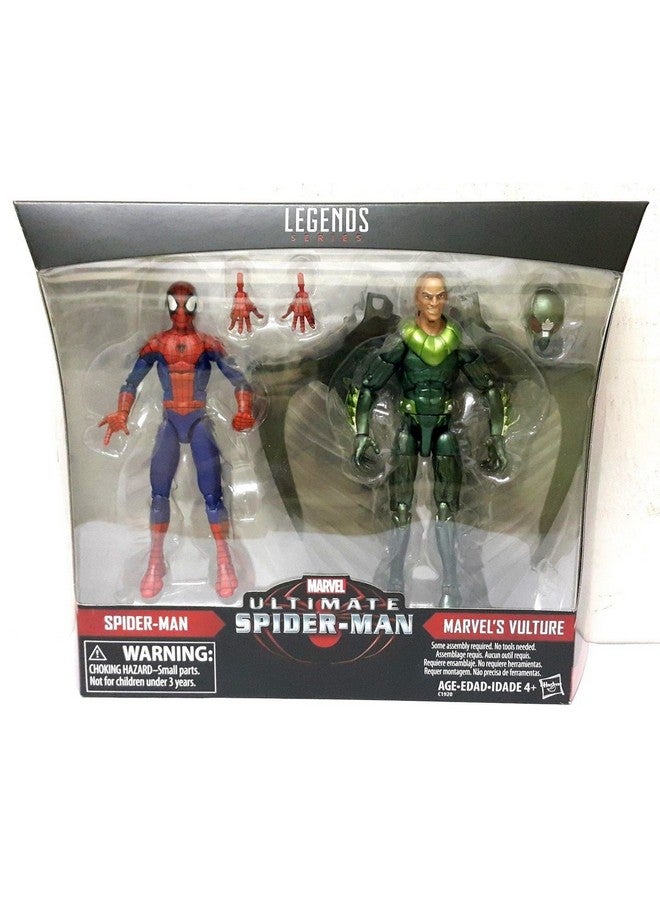 Marvel Legends Ultimate Spider-Man & Marvels Vulture Exclusive 2-Pack Action Figures - Image 1