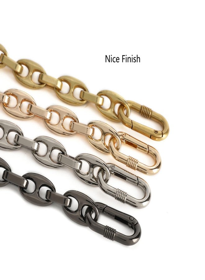 Yichain Metal Purse Chain Strap Extender for Accessory Charms,Lengthen Crossbody Shoulder Handbags Strap(No.1 Antique Gold) - Image 4