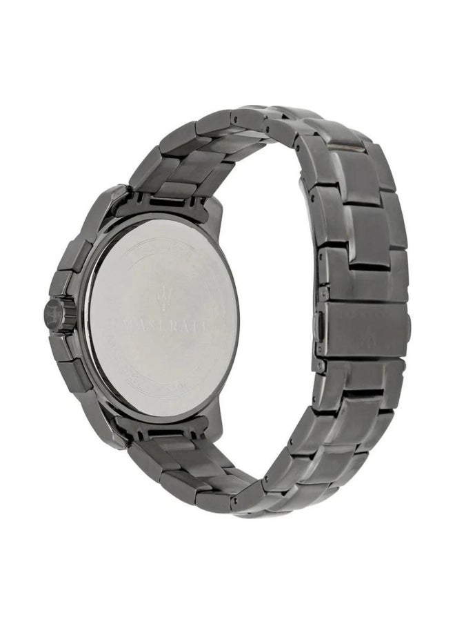 Maserati - Maserati Successo Gun metal Chronograph Quartz Mens Watch - R8873621007 - Image 1