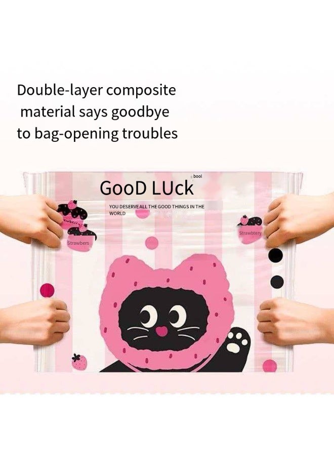 20Pcs Car Cartoon Garbage Bags, Seat Back Hanging Car Trash Bags, Thick Leak-Proof Disposable Car Cleaning Bags - Image 2