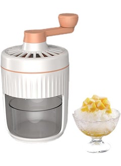 MBUYS MALL MBUYS MALL Hand Crank Ice Crusher Manual Ice Machine Detachable Manual Ice Crusher Portable Snow Cone Maker for Home Offices Outdoors Smoothy Drink  - Image 1