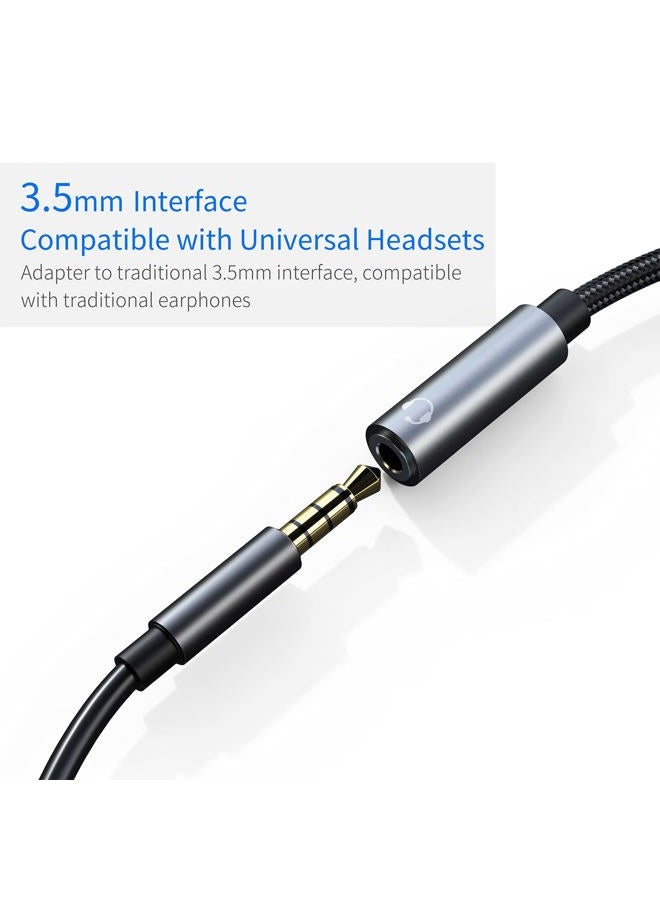 Subynanal USB c to 3.5mm Headphone and Charger Adapter,2-in-1 USB C PD 3.0 Charging Port to Aux Audio Jack and Fast Charging Dongle Cable Cord Compatible with Samsung Galaxy S22 S21 S20, Google Pixel 4 3 XL - Image 5