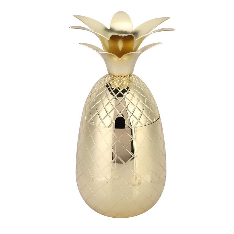 Stainless Steel Pineapple Cocktail Mixer Drinking Shaker Accessories Pineapple Shape Cocktail Cup