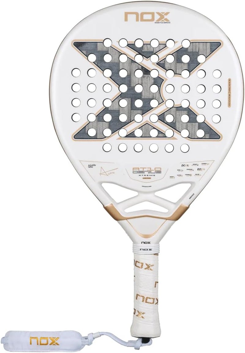 NOX AT10 Luxury Genius 12K Alum XTREM 2026 Padel Racket – Agustín Tapia Edition | Power & Precision Control - Image 1