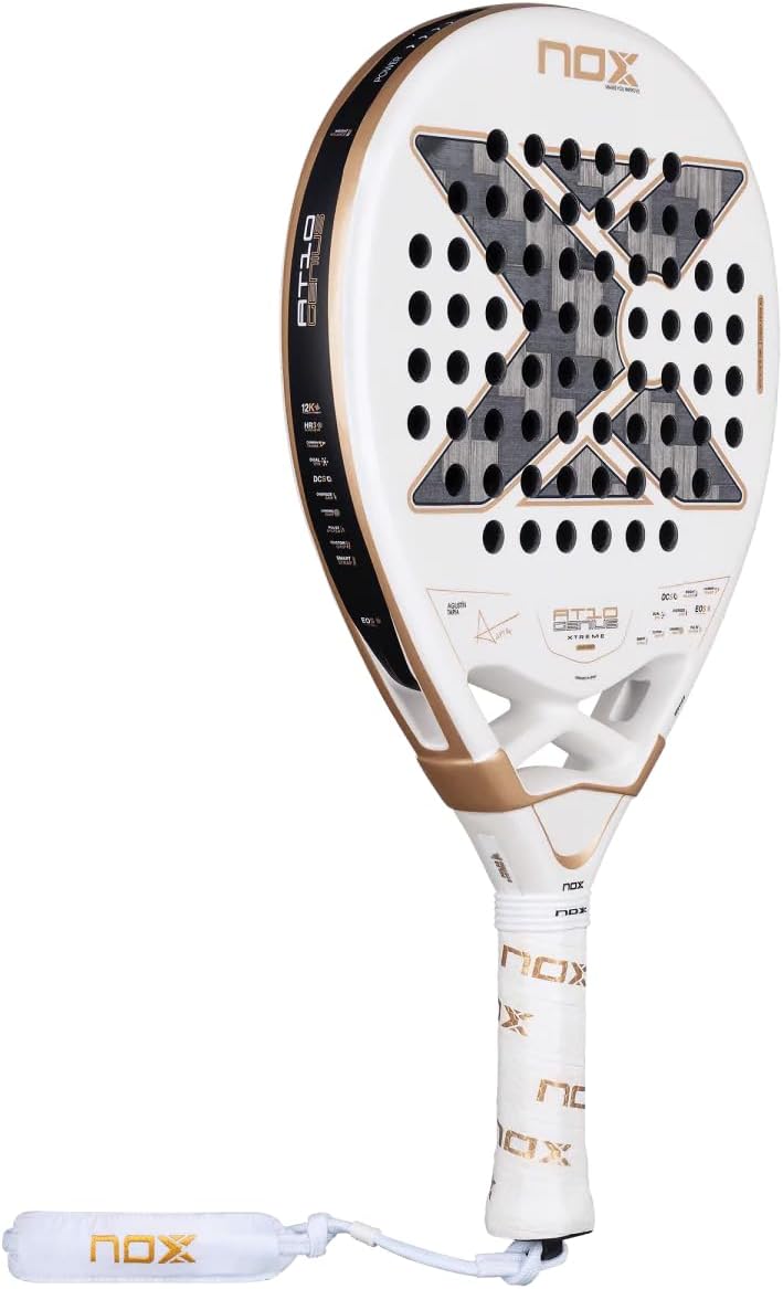 NOX AT10 Luxury Genius 12K Alum XTREM 2026 Padel Racket – Agustín Tapia Edition | Power & Precision Control - Image 2