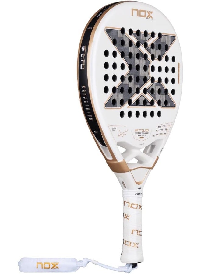 NOX AT10 Luxury Genius 12K Alum XTREM 2026 Padel Racket – Agustín Tapia Edition | Power & Precision Control - Image 3