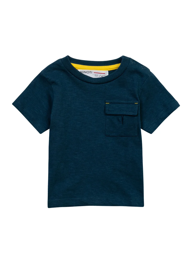 مينوتي Kids Two Piece T-Shirt And Striped Short Set