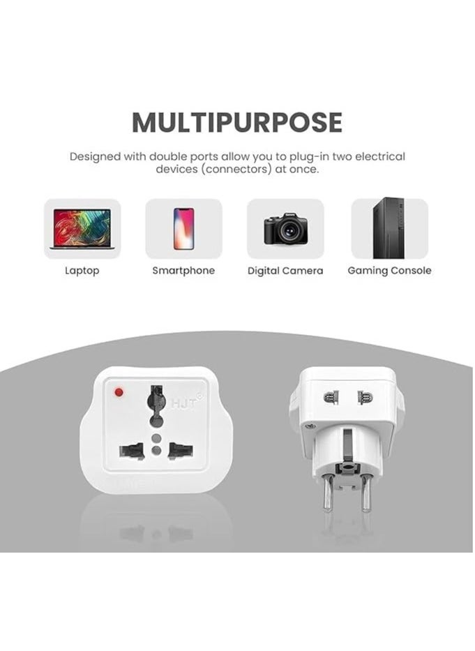 Generic Power Plug Adapter Universal Travel Power Converter International Travel Tool 10-16A 250V (3pcs)  - Image 2
