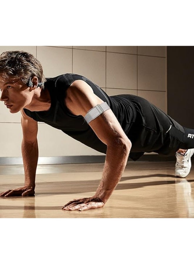 Bicep Band Compatible with Whoop 5.0 Life (MGECG) - Breathable, Comfortable Adjustable Nylon Arm Strap for Workout & Activity Tracking - Image 3