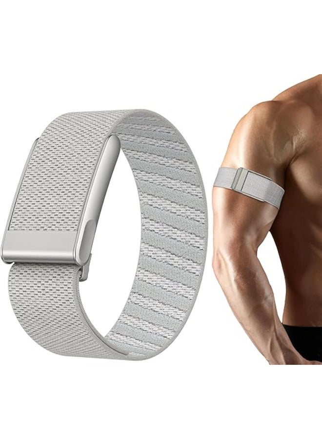 Bicep Band Compatible with Whoop 5.0 Life (MGECG) - Breathable, Comfortable Adjustable Nylon Arm Strap for Workout & Activity Tracking - Image 2