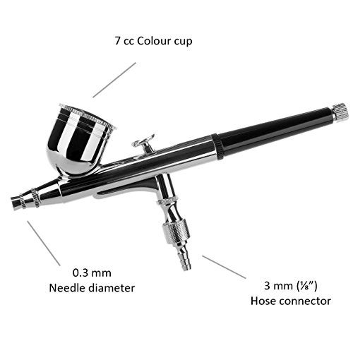 PME Airbrush Compressor Kit, for Cake Craft and Cake Decorating, White - Image 2