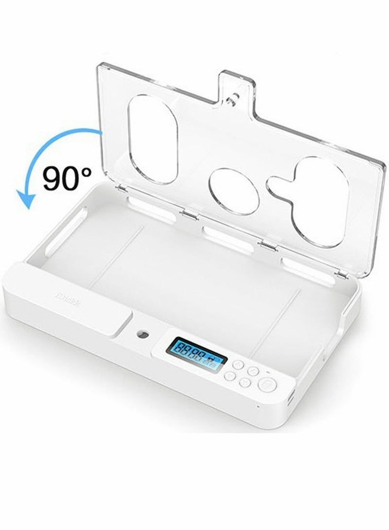 Y&D Upgraded Portable Smart Auto Phone Timer Lock Box for iPhone and Android Phones Self Control Locker to Prevent Excessive Games Mobile Addiction Kids Students Adults - Image 1