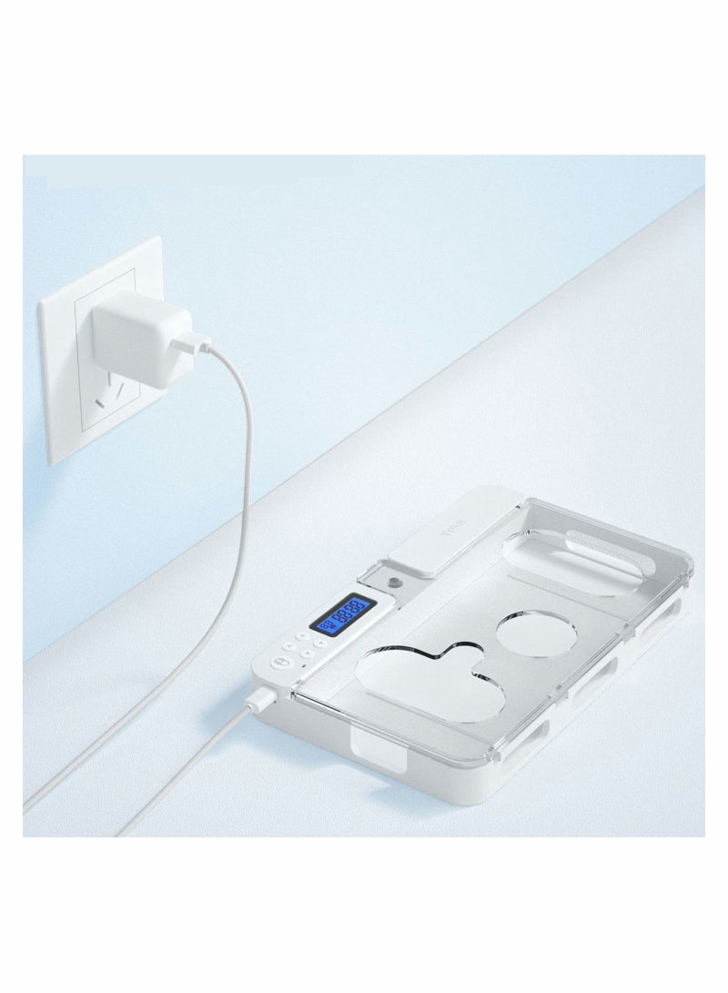 Y&D Upgraded Portable Smart Auto Phone Timer Lock Box for iPhone and Android Phones Self Control Locker to Prevent Excessive Games Mobile Addiction Kids Students Adults - Image 5