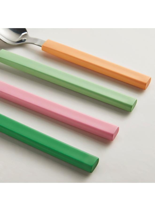 Green Tiger 16-Piece Cutlery Set, Multicolour - Image 4