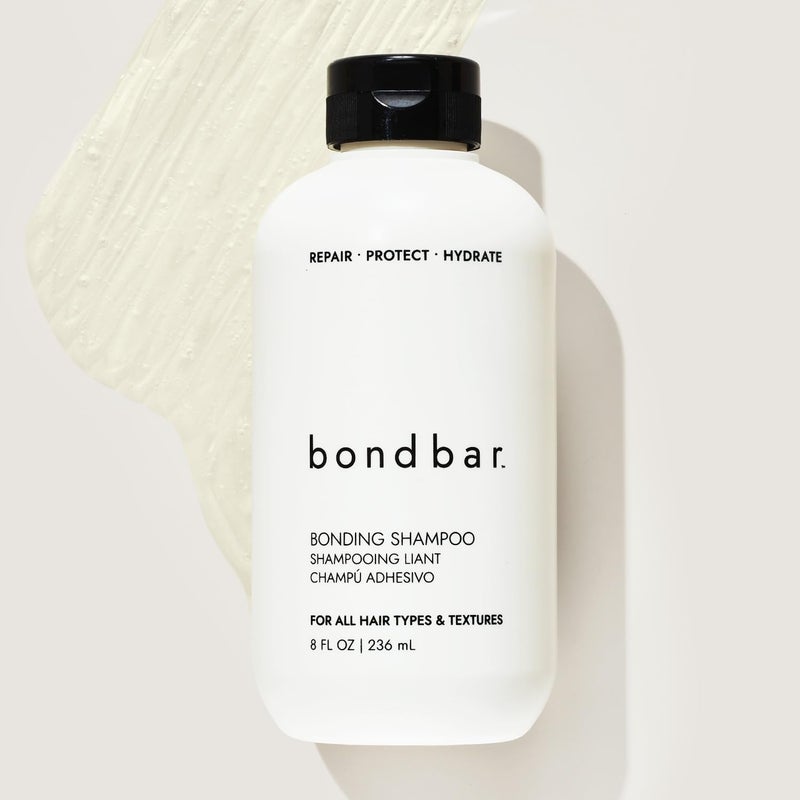 Bondbar Repairing Shampoo, Protects, Strengthens & Hydrates All Hair Types & Textures, Prevents Flyaways & Frizz, Adds Moisture & Shine, Vegan, Cruelty-Free, 8 Fl. Oz. - Image 4