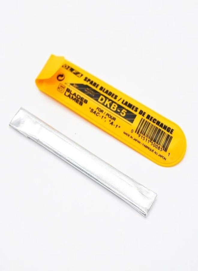 OLFA DKB-5 30-degree sharp angle art blade wallpaper/car film blade 50 pieces, Made in Japan, Silver - Image 4