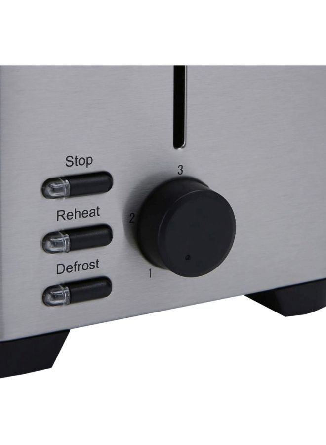 AKAI Electric Toaster 2 Slices TSMA-8010B Grey - Image 4