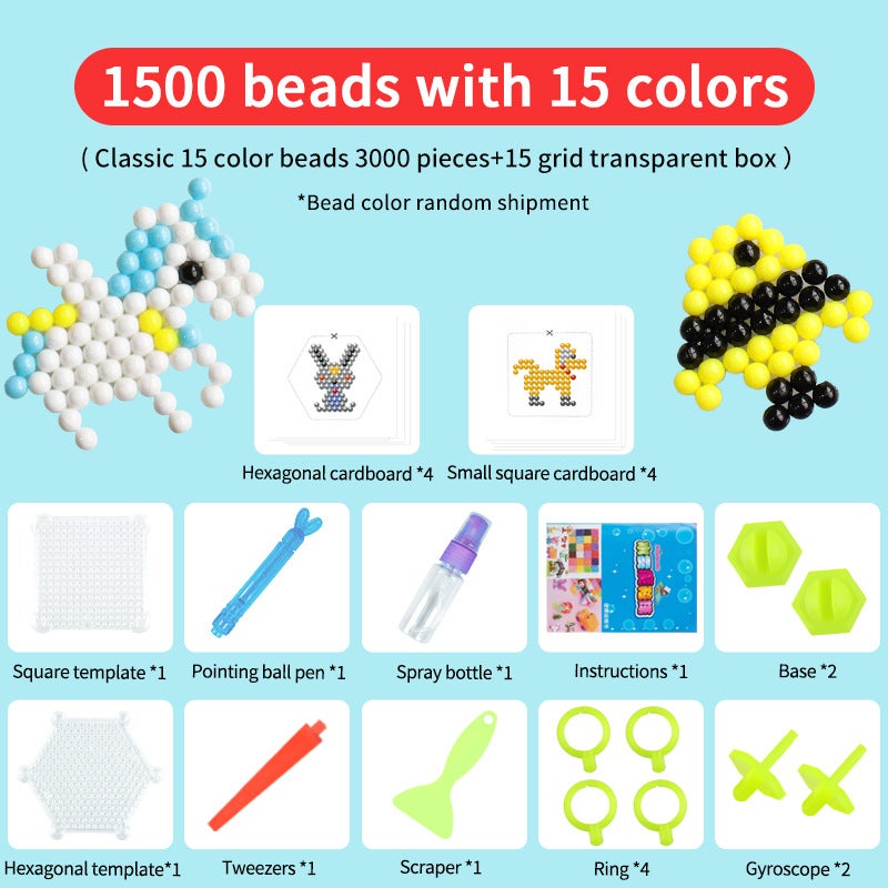 Magical Water Mist Magic Bead Puzzle Toy For Boys/Girls Children'S Educational Toy - Image 1