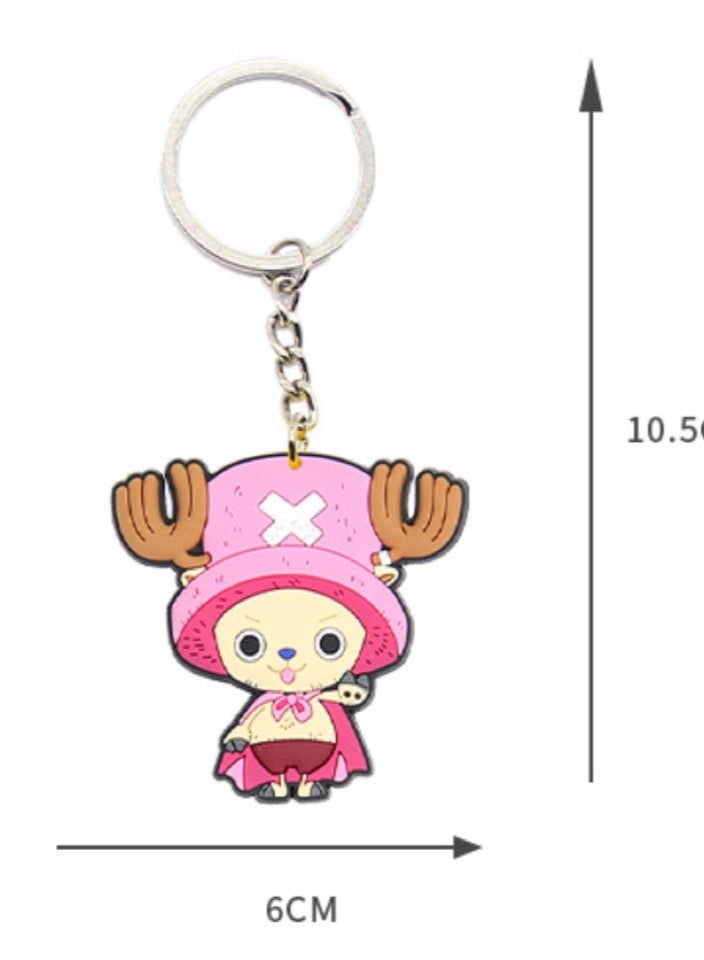 Rubber Keychain Keychain - Anime One Piece - Sobha - Image 3