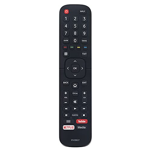 WINFLIKE EN2BB27 Replace Remote Control fit for Hisense LCD TV H65AE6030 H55AE6030 H50AE6030 H32AE5500 H43AE5500 H32A5840 H43AE6030 H32B5600 H39AE5500 H40B5600 TV EN2BB27H EN2BB27HB Remote Controller - Image 1