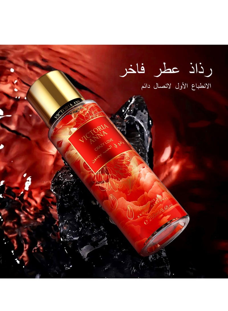 VICTORIA ANNA 250ml Body Spray Flower Fragrance Mist Women Gift Victoria Anna  - Image 2