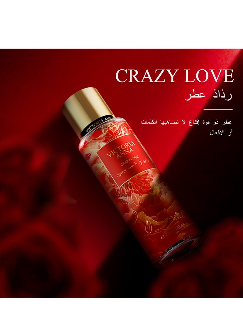 VICTORIA ANNA 250ml Body Spray Flower Fragrance Mist Women Gift Victoria Anna  - Image 4