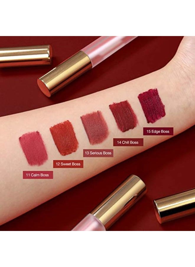 BBI@ BBIA - BBIA Last Velvet Lip Tint - Soft & Creamy Matte Finish Lip Stain, Blur Effect with Velvety Texture, Long-Lasting, High Pigment, Lightweight, Non-Drying, Korean Lip Makeup (14 CHILL BOSS) - Image 1
