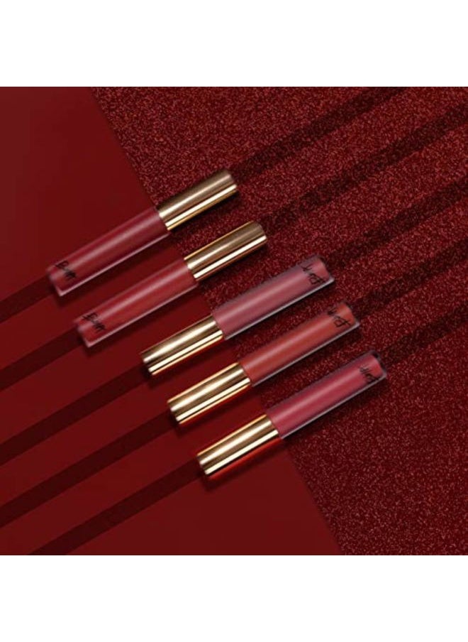 BBI@ BBIA - BBIA Last Velvet Lip Tint - Soft & Creamy Matte Finish Lip Stain, Blur Effect with Velvety Texture, Long-Lasting, High Pigment, Lightweight, Non-Drying, Korean Lip Makeup (14 CHILL BOSS) - Image 1