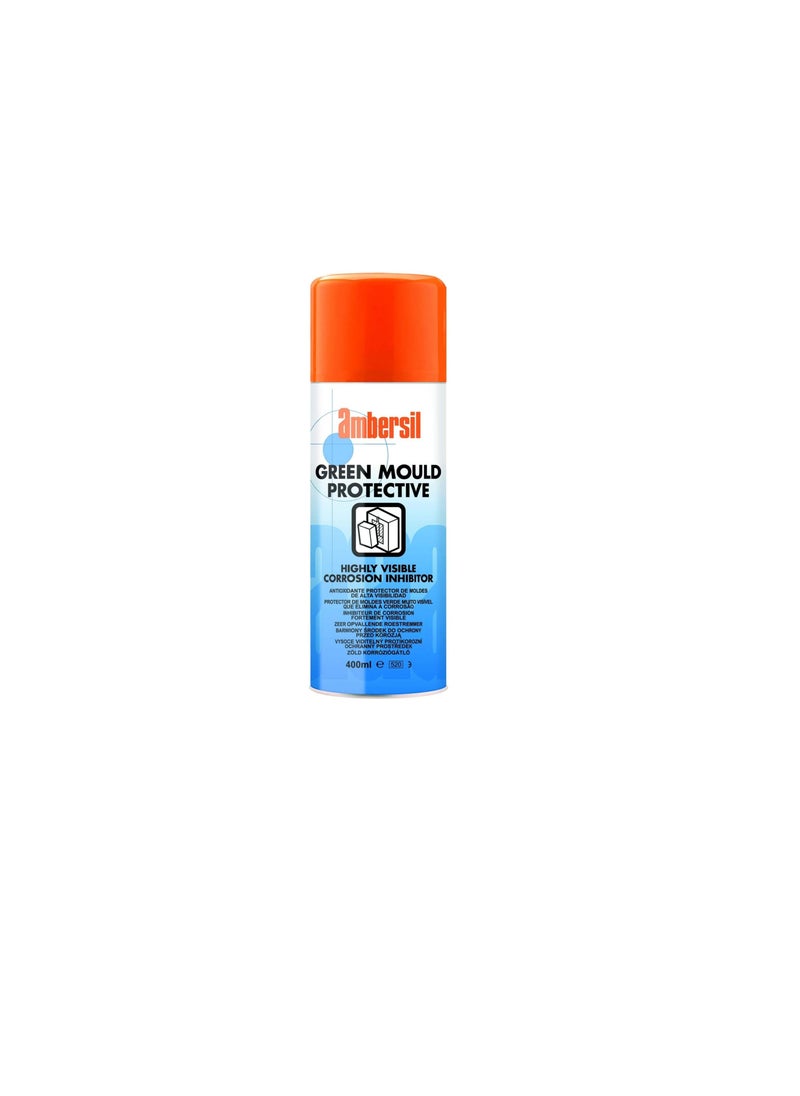 Ambersil - Ambersil Green Mould Protective Coating Highly Visible Corrosion Inhibitor Spray 400ml - Image 1