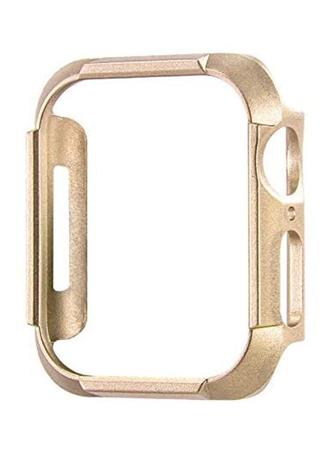 NIBEMINENT Apple watch series 4 / 5 6 (gold) Iwatch frosted PC case Gold  - Image 2