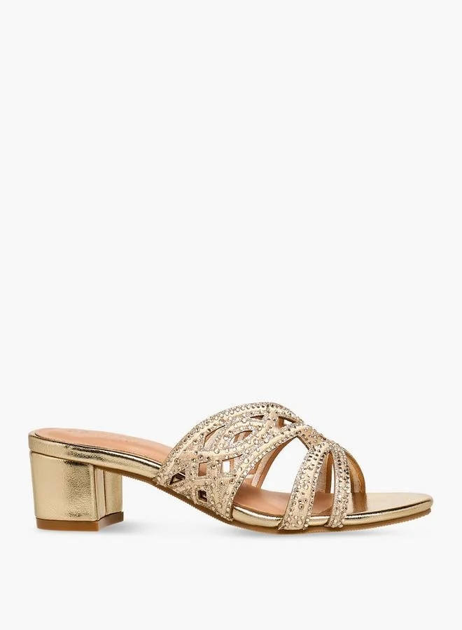Celeste Girls Block Heel Sandals Ramadan Collection