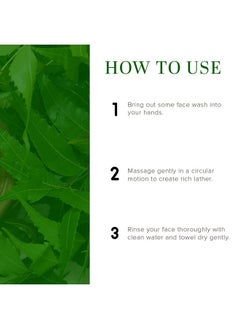 Khadi Natural Neem & Tea Tree Herbal Face Wash | Herbal Face Wash For Glowing Skin | Face Wash For Controlling Acne | Paraben & Sulphate-Free | Suitable For All Skin Types 210Ml  - Image 3